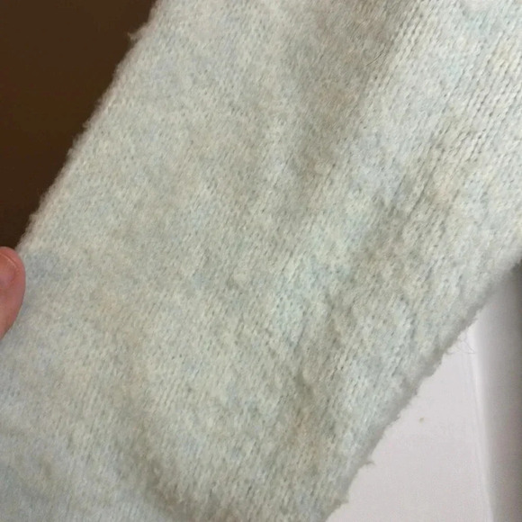 VGC Prada womens oversized light seafoam wool cardigan current size 40 - Picture 12 of 13